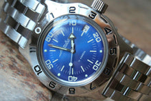 Load image into Gallery viewer, Russian Mechanical Automatic Wrist Watch VOSTOK AMPHIBIAN DIVER 100846
