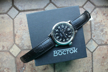 Vostok Komandirsky Classic Auto Russian K-43 Retro wristwatches 540933 New