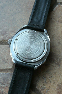 Vostok Komandirsky Russian Military Wrist Watch Submarine 211289
