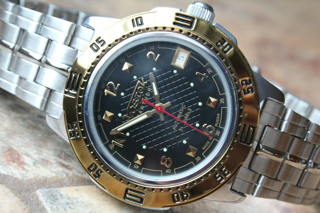 Russian Mechanical Automatic Wrist Watch Vostok Partner 311238