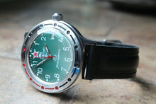 Load image into Gallery viewer, Vostok Komandirsky 921307 Automatic Mechanical Military Wrist Watch NEW
