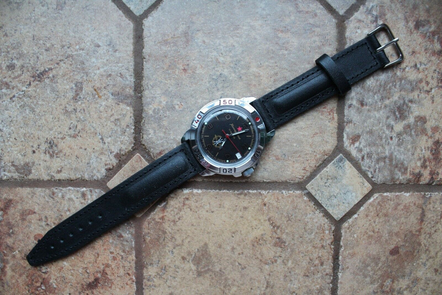 Vostok Komandirsky Military Wrist Watch # 431296 NEW