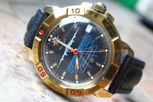 Load image into Gallery viewer, Vostok Komandirsky Military Wrist Watch # 439499 NEW
