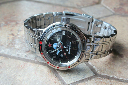 Vostok Amphibian Mechanical Automatic Wrist Watch Diver 420288