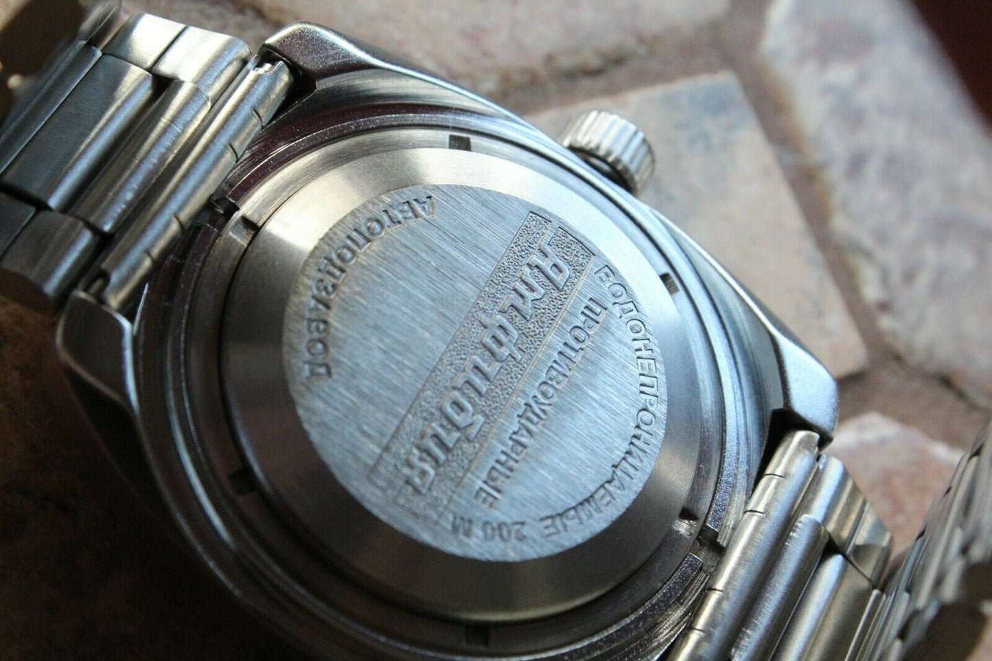 Russian Mechanical Automatic Wrist Watch VOSTOK AMPHIBIAN DIVER 090660