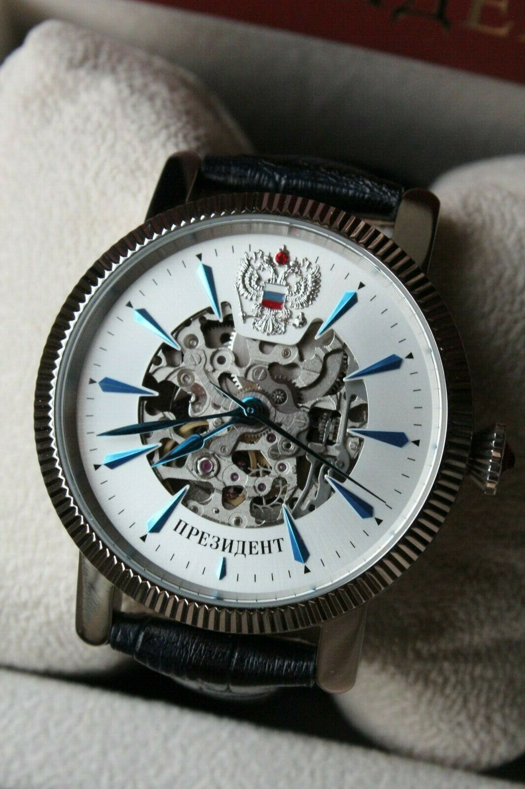 Russian President 4500150 Mechanical Automatic Men's Wrist Watch Poljot