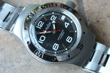 Load image into Gallery viewer, Vostok Amphibian Auto Russian diver wrist watch 060433
