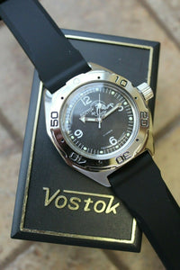 Russian Mechanical Automatic Wrist Watch VOSTOK AMPHIBIAN DIVER 670919