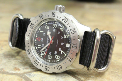 Vostok Komandirsky Mechanical Automatic Wrist Watch K-35 350751