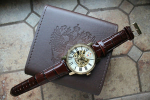 Russian President 4506160 Mechanical Automatic Men's Wrist Watch Poljot