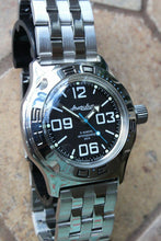 Load image into Gallery viewer, Russian Mechanical Automatic Wrist Watch VOSTOK AMPHIBIAN DIVER 100819
