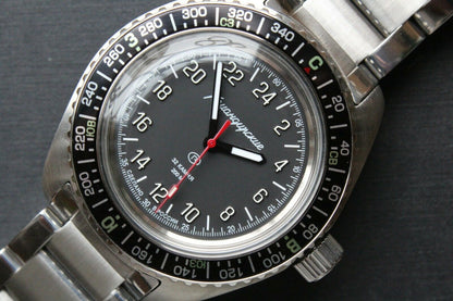 Vostok Komandirsky 030936 Russian Automatic Military Wrist Watch 24 Hours