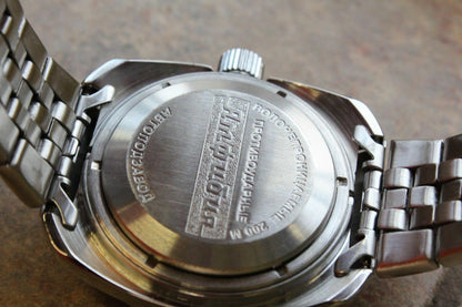 Russian Mechanical Automatic Wrist Watch VOSTOK AMPHIBIAN DIVER 710615