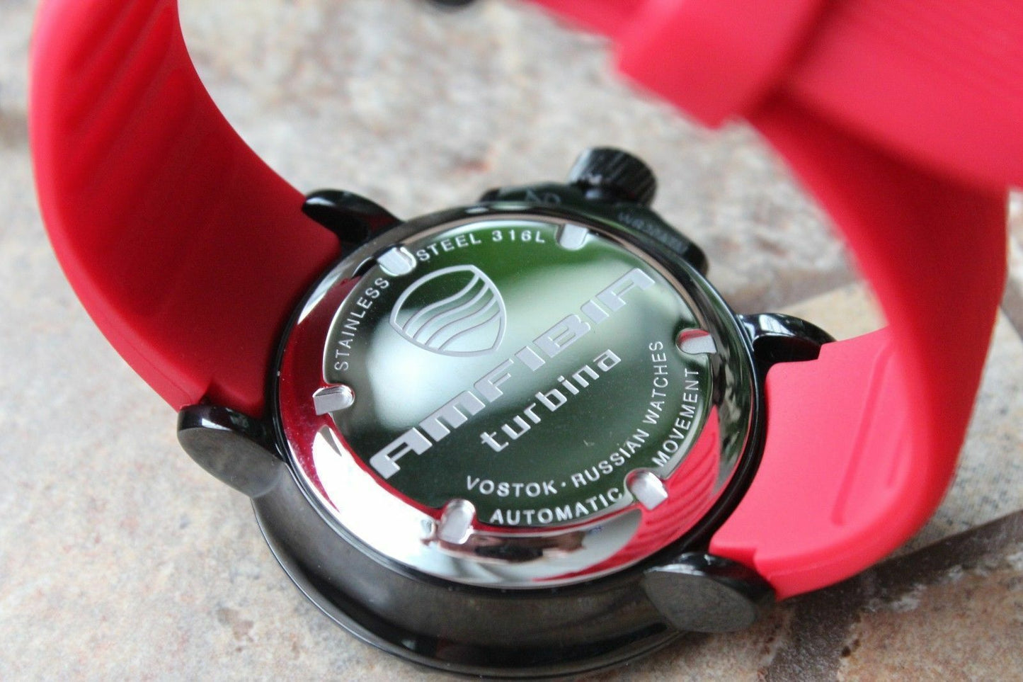 Vostok Amphibian Turbina Russian wrist watch 236432