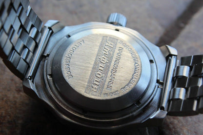 Russian Mechanical Automatic Wrist Watch VOSTOK AMPHIBIAN DIVER 160559
