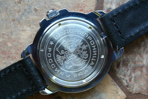 Vostok Komandirsky Military Wrist Watch # 431941 NEW