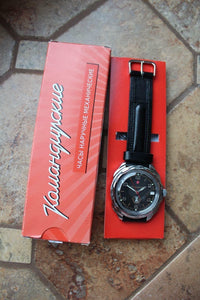 Vostok Komandirsky Russian Military Wrist Watch # 211296 NEW