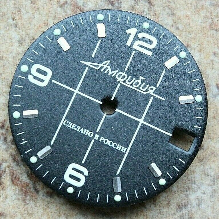 Dial To Vostok 375 Amphibian Komandirsky Watch
