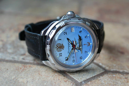 Vostok Komandirsky Russian Military Wrist Watch # 211139 NEW