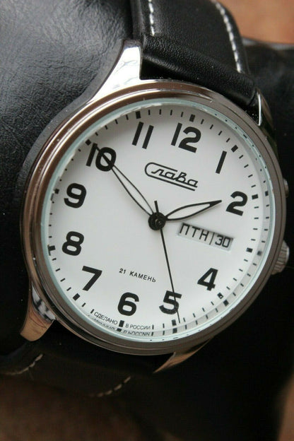 Slava Tradition Russian Military Wrist Watch 1241415