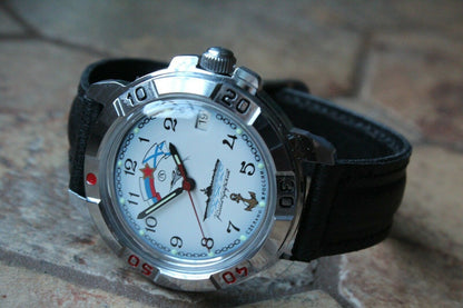 Vostok Komandirsky Military Wrist Watch # 431241 NEW