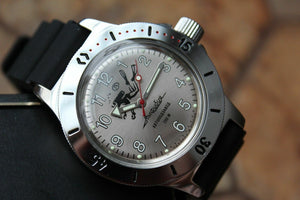 Russian Mechanical Automatic Wrist Watch VOSTOK AMPHIBIAN DIVER 120658