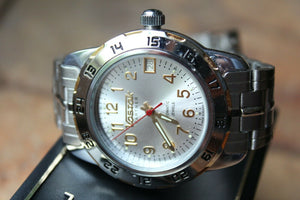 Russian Mechanical Automatic Classic Wrist Watch Vostok Partner 291168