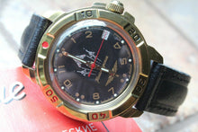 Load image into Gallery viewer, Vostok Komandirsky Russian Military Wrist Watch Fighter Squadron # 439511 NEW
