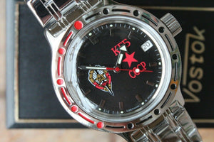 Vostok Amphibian Mechanical Russian wrist watch 420457