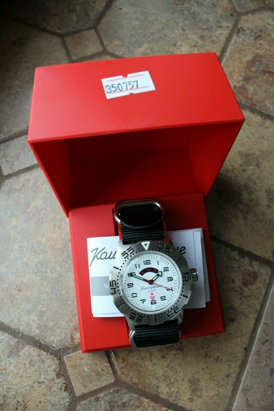 Vostok Komandirsky Mechanical Automatic Wrist Watch K-35 350757