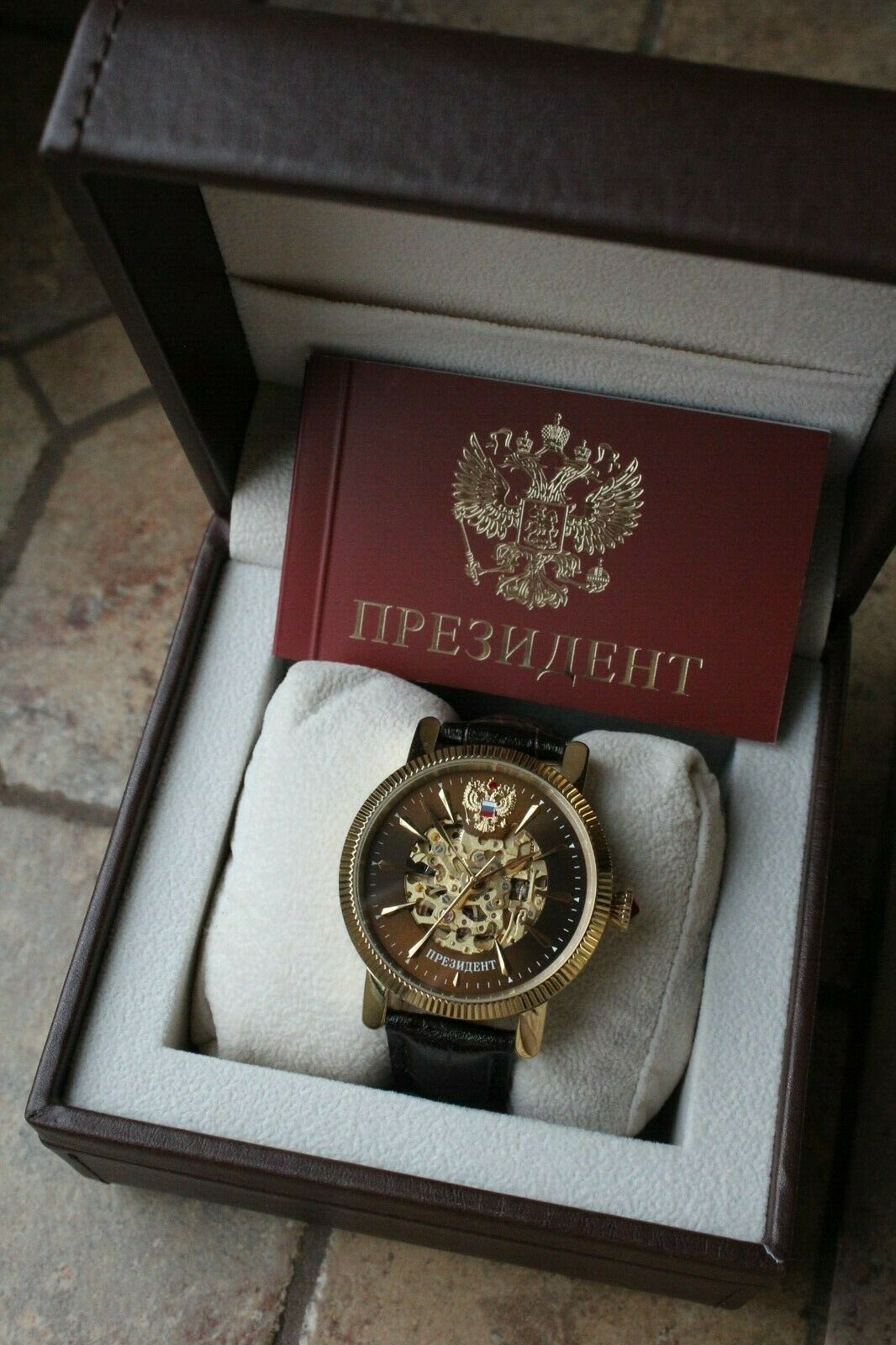 Russian President 4506150 Mechanical Automatic Men's Wrist Watch Poljot