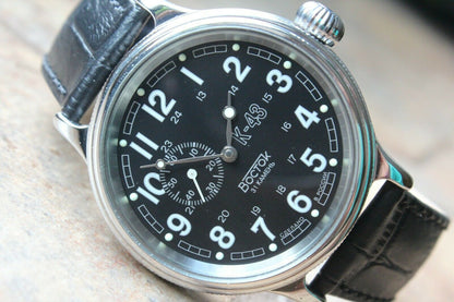 Vostok Komandirsky Classic Auto Russian K-43 Retro wristwatches 540933 New