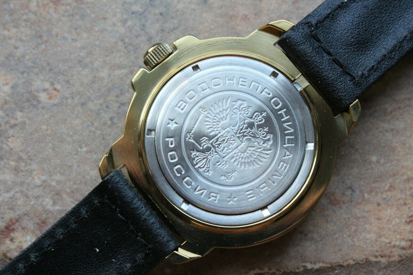 Vostok Komandirsky Military Wrist Watch # 439313 NEW