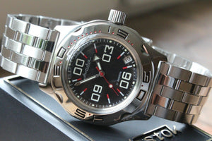 Russian Mechanical Automatic Wrist Watch VOSTOK AMPHIBIAN DIVER 100843