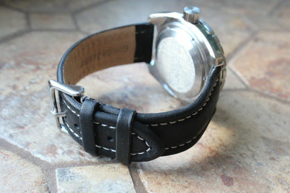 Vostok Amphibian Diver Russian wrist watch Leather Band 150375-L1