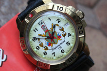 Load image into Gallery viewer, Vostok Komandirsky Military Wrist Watch # 439878 NEW
