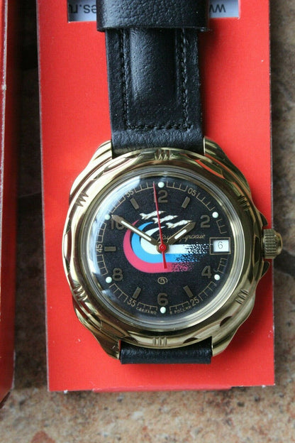 Vostok Komandirsky 219260 Mechanical Russian Military Wrist Watch Air Force