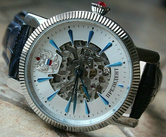 Russian President 4500150 Mechanical Automatic Men's Wrist Watch Poljot
