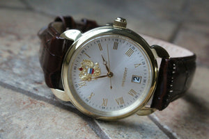 Russian President 4076682 Quartz Men's Wrist Watch Poljot