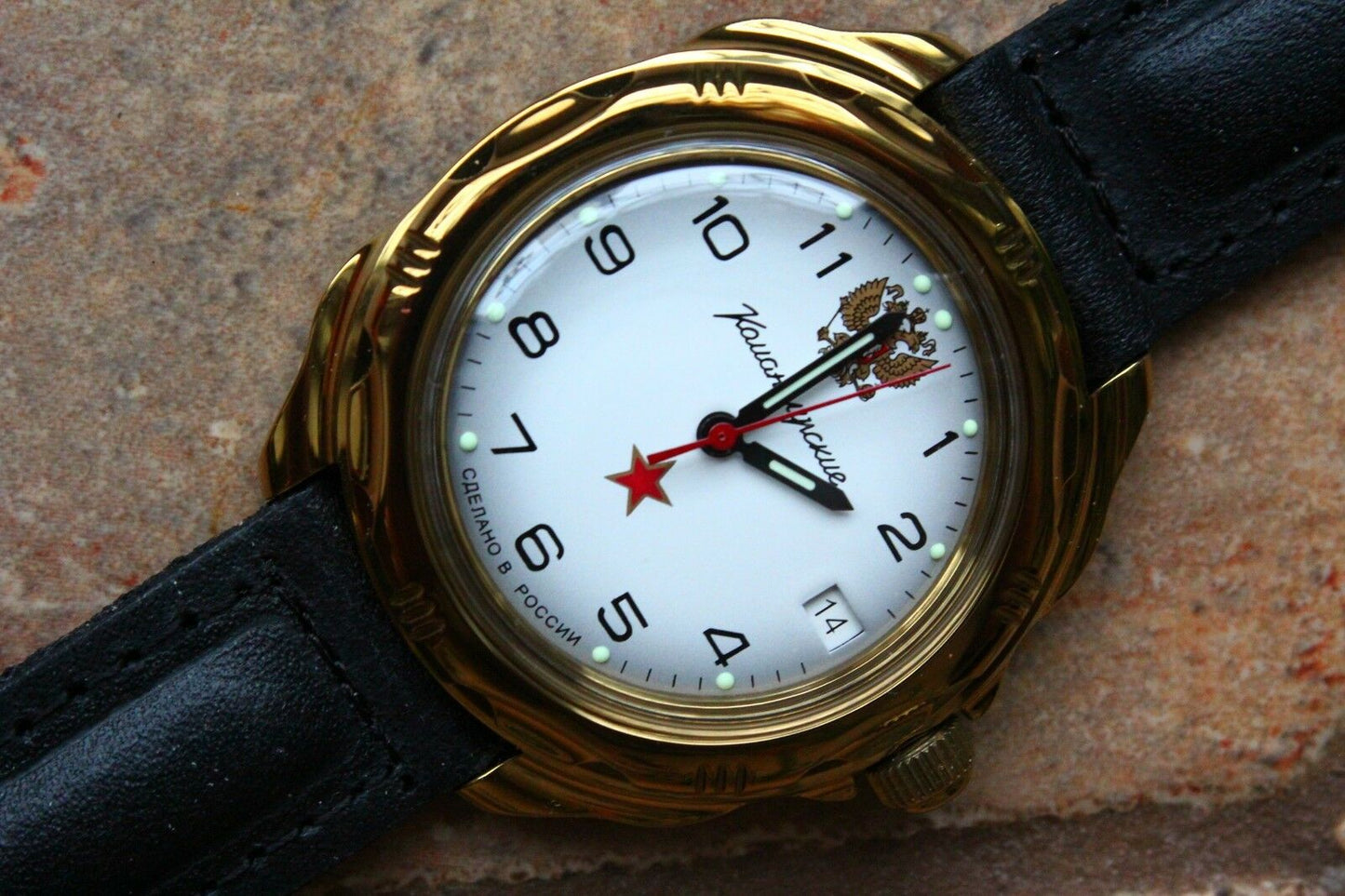 Vostok Komandirsky Russian Military Wrist Watch 219322