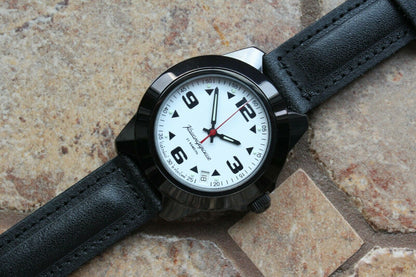 Vostok Komandirsky Mechanical Auto Russian Military Wrist Watch # 646580 NEW