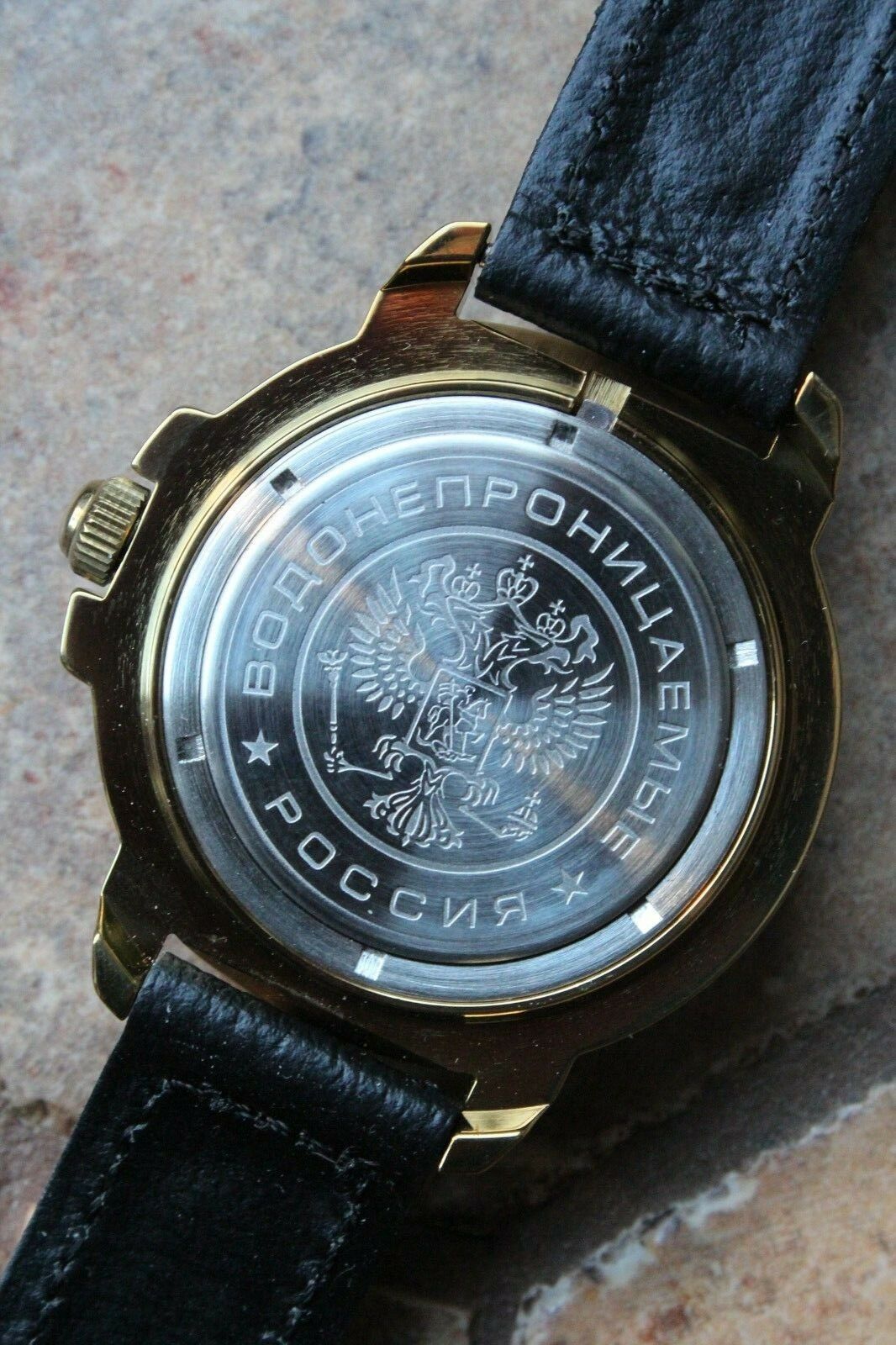 Vostok Komandirsky Military Wrist Watch # 439452 NEW