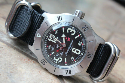 Vostok Komandirsky Mechanical Automatic Wrist Watch K-35 350748