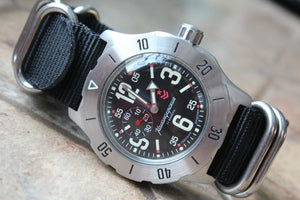 Russian Mechanical Automatic Wrist Watch VOSTOK Komandirsky K-35 350748