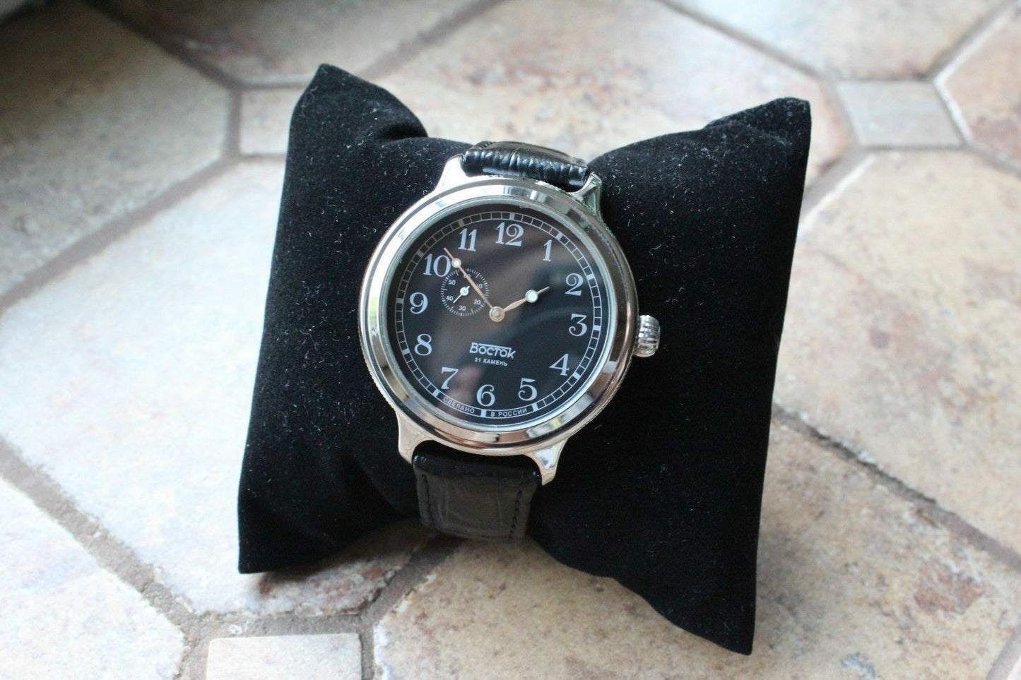 Vostok Komandirsky Auto Russian K-43 Retro wristwatches # 550872 New