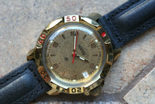 Load image into Gallery viewer, Vostok Komandirsky 819980 Russian Mechanical Military Wrist Watch Gold Dial
