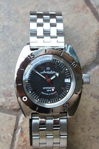 Russian Mechanical Automatic Wrist Watch VOSTOK AMPHIBIAN DIVER 150662