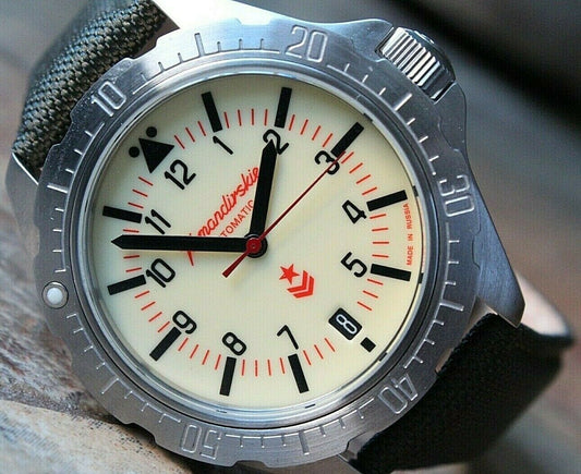 Vostok Komandirsky Russian K-34 Rare Military wristwatches 340003