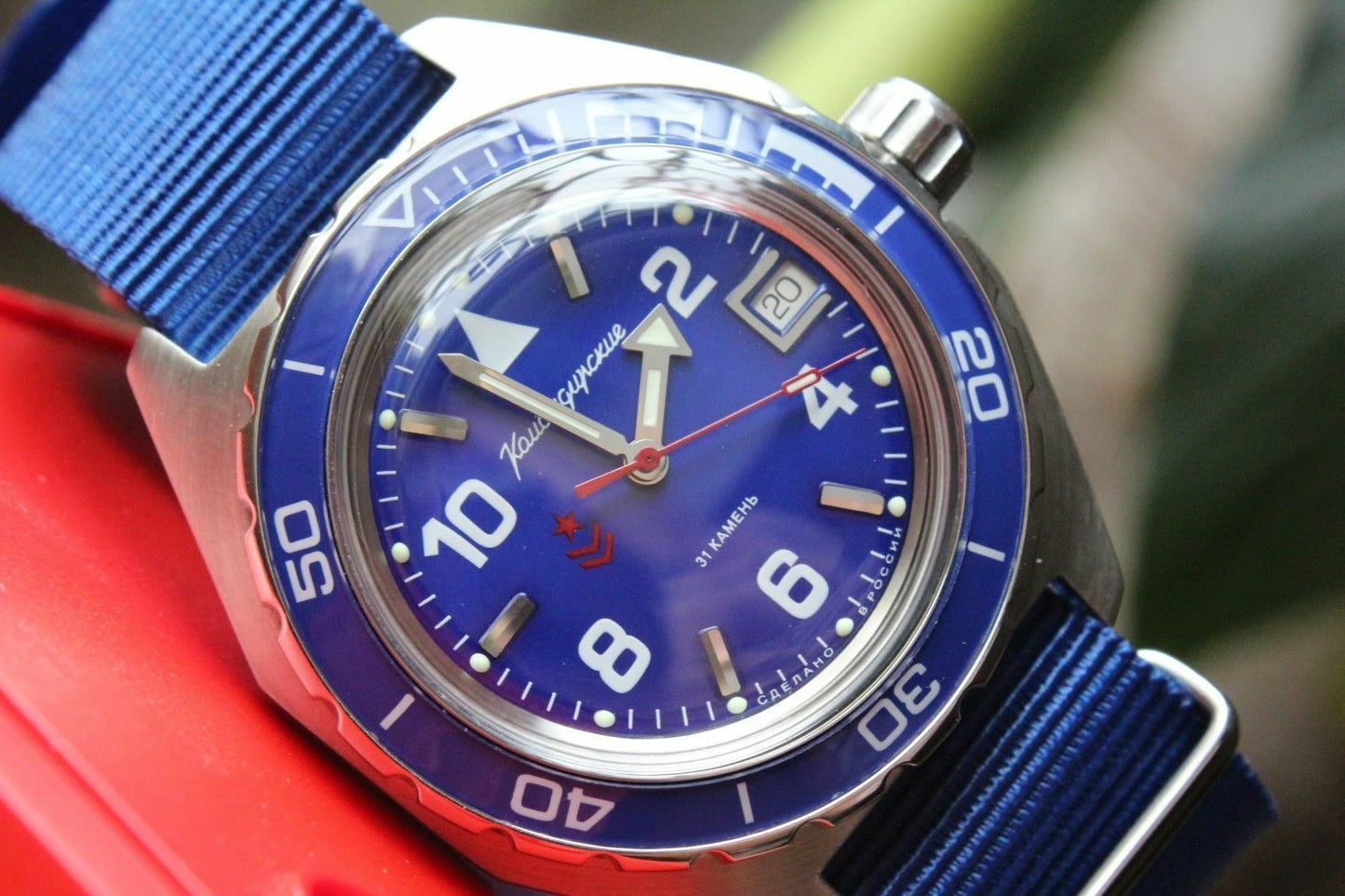 Vostok Komandirskie Automatic Russian wrist watch 650853