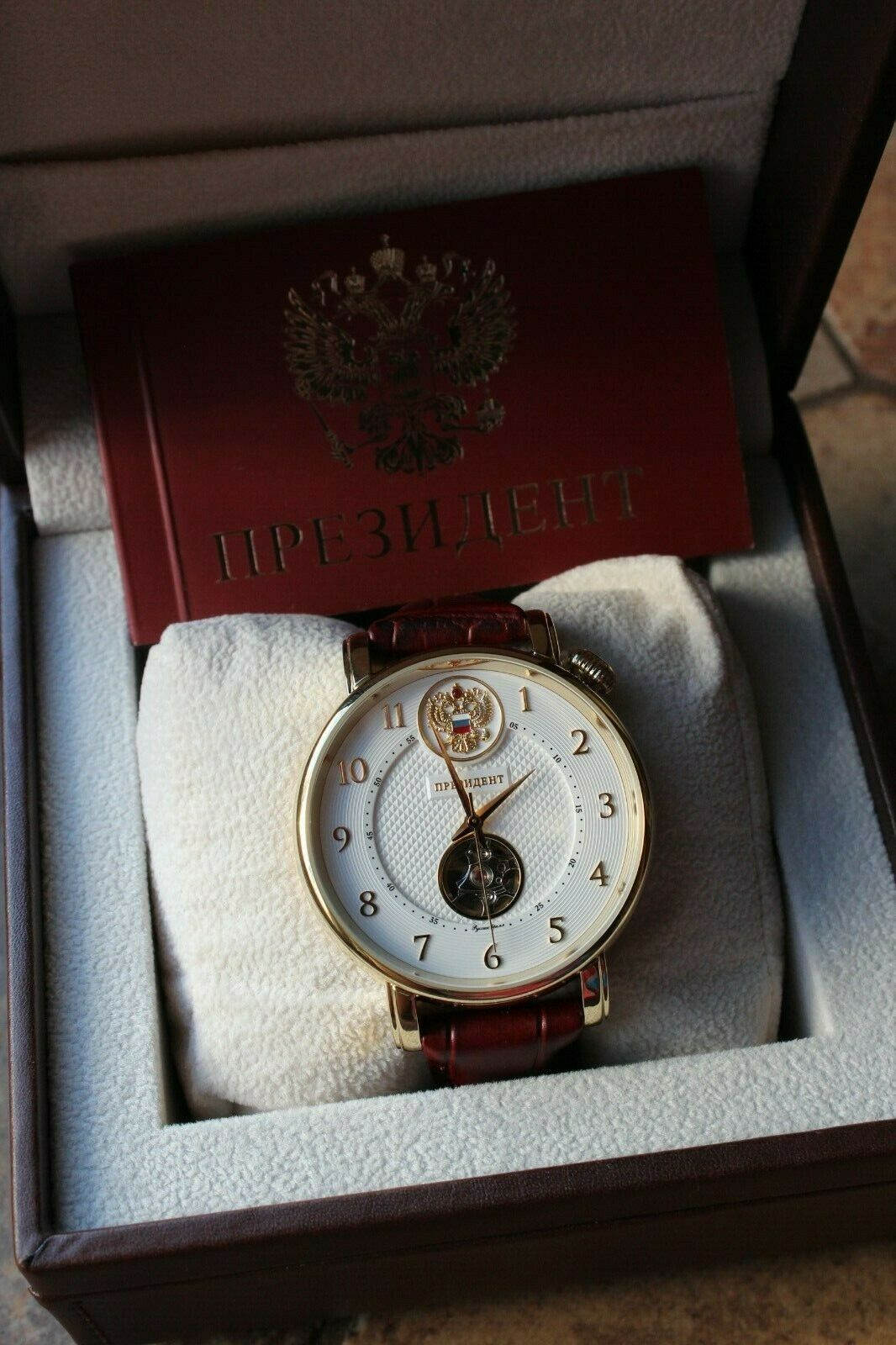 Russian President 4936043 Mechanical Automatic Men's Wrist Watch Poljot